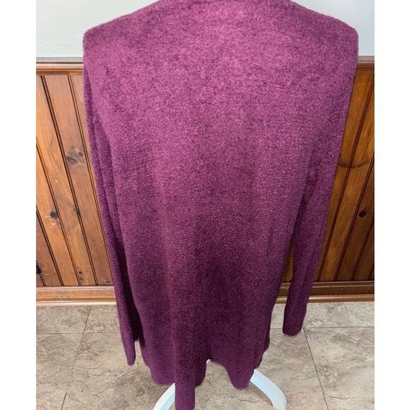Barefoot Dreams Cozychic Lite Womens Open Front Island Wrap Cardigan L/XL - Picture 5 of 8